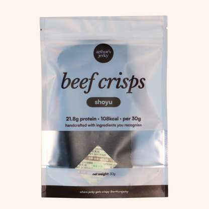 beef taster duo: 1× shoyu + 1× original (2 × 30g)